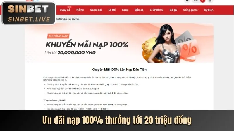 Khuyến mãi chào mừng thành viên mới cá cược thể thao